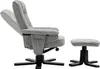 Relaxsessel CHARLY mit Hocker drehbar neigungsverstellbar Produktbild-Vorschau 3