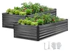 VEVOR, jardinera elevada de metal, 6 x 3 x 2 pies, caja de Vista previa de la imagen del producto 2