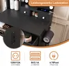 MODFU Toaletní stolek s LED osvětlením, zrcadlem, zásuvkou Náhled obrázku produktu 6