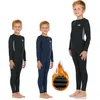 Thermo Unterwäsche Kinder Funktionsunterhemd Winter Ski Produktbild-Vorschau 2
