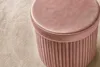 riess-ambiente Hocker ÉLAN 40cm rosa Samt runder Sitzhocker Produktbild-Vorschau 9