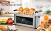 7MAGIC Toaster Edelstahl 4 Scheiben XXL 1400W mit Produktbild-Vorschau 13