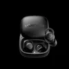 A pair of black wireless earbuds and their charging case are displayed against a black background. Náhľad obrázku produktu