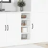 vidaXL Armadio base Riga Bianco 30x44,5x81,5 cm Materiale a Anteprima dell’immagine prodotto 3