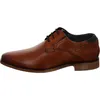 A side view of a brown leather men's shoe. Produktbild-Vorschau