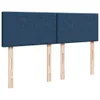 Boxspringbett mit Matratze Blau 140x200 cm Stoff Produktbild-Vorschau 7