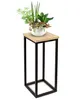holz4home® Dekoständer aus MDF I Blumenständer Sonoma Eiche Produktbild-Vorschau 1