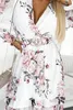 Numoco Geblümtes Kleid für Frauen Rosetta weiß-rosa Produktbild-Vorschau 5