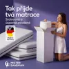 7zónová ergonomická matrace 140 × 200, tvrdost H2 / H3, Náhled obrázku produktu 7