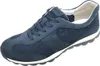 A single blue sneaker shown from a side-diagonal angle against a white background. Voir les images du produit