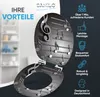 SANILO® WC sedátko s mechanismem Soft-Close Hudební Náhled obrázku produktu 2