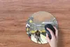 MuchoWow® Mauspad Mousepad Gemälde - Ölgemälde - Winter - Produktbild-Vorschau 3