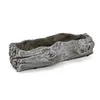 Zement Pflanzschale grau Baumstamm (A) 12 x 24cm Blumentopf Produktbild-Vorschau 6
