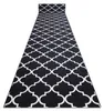 Alfombra de pasillo con refuerzo de goma 133 cm Enrejado Vista previa de la imagen del producto 1