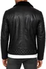 Reichstadt Herren Slim Fit Kunstlederjacke  RS008PU Black - Produktbild-Vorschau 2