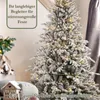 Künstlicher Weihnachtsbaum Schneetanne 210 cm mit 320 Produktbild-Vorschau 7