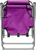Linder Exclusiv Sedia pieghevole PO2600L Viola Anteprima dell’immagine prodotto 2