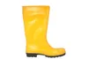 A yellow rubber boot on a white background. Produktbild-Vorschau