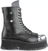 GRAVEDIGGER-10 Uni Booties von DemoniaCult, Schwarz EU 42, Produktbild-Vorschau 5