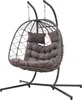 Fauteuil suspendu double 'Skense' avec support et coussin Voir les images du produit 4