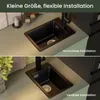 CECIPA max Granitspüle 30×45cm, Rechteckiges Spülbecken Produktbild-Vorschau 10