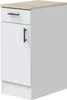 Dmora Küche Verbano Weiß 7 Regale, 4 Schubladen, Modular Produktbild-Vorschau 9