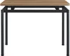 Jídelní stůl 'Hemnes' pro 4 osoby 100 x 60 cm ocelové nohy Náhled obrázku produktu 6