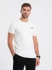 Ombre Clothing T-shirt uomo a maniche corte Sarrat bianco L Anteprima dell’immagine prodotto 3