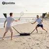 Badminton Set mobil mit Netz, 2 Schläger, Koffer - Stahl, Produktbild-Vorschau 7