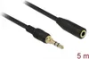 DeLOCK 85590, 3.5mm, Männlich, 3.5mm, Weiblich, 5 m, Produktbild-Vorschau 3