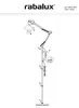 Rabalux Beige lampadaire Aristeo pour ampoule E27 2197 Voir les images du produit 4