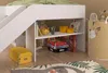 Lit avec toboggan pour enfants - Blanc et Chêne Jackson - Voir les images du produit 19