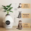 Mondeer 2-in-1 Katzentoilette & Schlafhöhle mit Produktbild-Vorschau 10