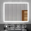 LED Badspiegel Badezimmerspiegel 90x70 mit Beleuchtung Produktbild-Vorschau 1