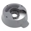 A gray plastic part of a kitchen appliance, likely a base or housing, with a dark gray internal component visible. Produktbild-Vorschau