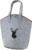 heimtexland ® Handtasche Filz Hirsch Geweih Shopper Produktbild-Vorschau 1