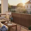 Zástěna Balkon, Terasu, Zahradu, PVC, Mazovia 150x500 cm Náhled obrázku produktu 3