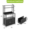 Aktenschrank mit Schublade, Aktenschrank mit Bücherregal, Produktbild-Vorschau 6