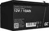 Green Cell® AGM 12V 10Ah Akku VRLA Blei-Batterie Bleiakku Produktbild-Vorschau 1