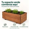 IvoQ Jardinera de madera – 80 x 40 x 32 cm – Madera – Para Vista previa de la imagen del producto 2