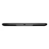 A side view of a black wireless charging pad on a white background. Voir les images du produit