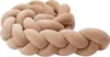 Warm Beige - Geflochtene Bettschlange Bettumrandung für Produktbild-Vorschau 5