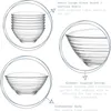 LAV Derin Ensemble de 6 coupes en verre - 300 ml, pour les Voir les images du produit 9