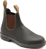 A single brown leather boot is shown against a white background. Náhľad obrázku produktu