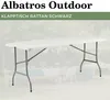 Albatros Buffettisch Klapptisch weiß – robuste Konstruktion Produktbild-Vorschau 2