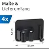 ECENCE Besenhalterung Wand selbstklebend - 4 Stück Produktbild-Vorschau 4