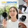 Ventilatore a mano Vulpes Goods PRO 3 in 1, ricaricabile e Anteprima dell’immagine prodotto 4