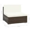 The Living Store 6-tlg. Garten-Lounge-Set mit Auflagen Poly Produktbild-Vorschau 8