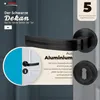 DOMINO Türgriff Drückergarnitur BB-Buntbart Set | Rund Produktbild-Vorschau 6