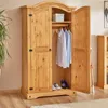 Kleiderschrank SALSA Garderobenschrank Mexiko Möbel Kiefer Produktbild-Vorschau 4
